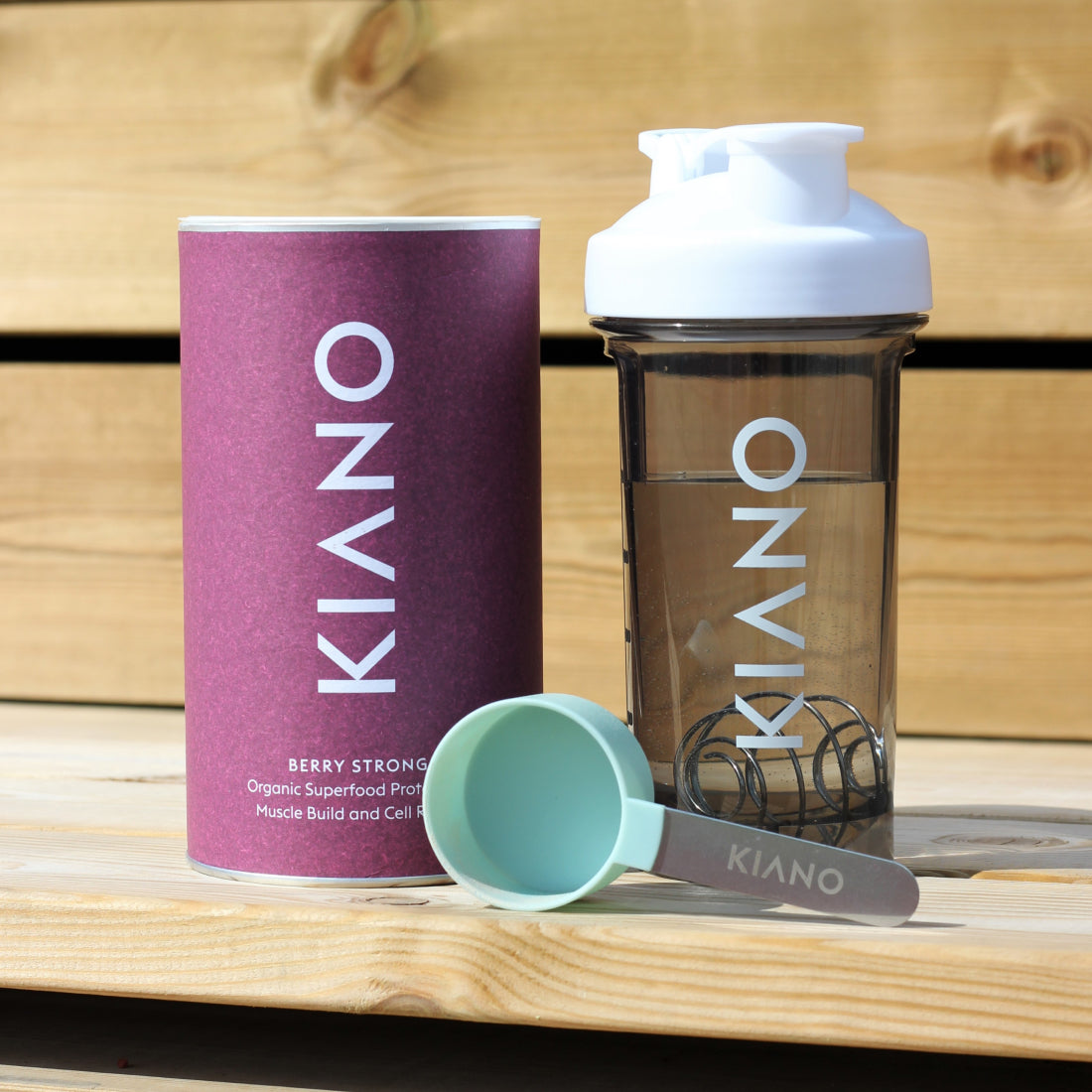 Delicious Berry-Flavored Protein Boost from KIANO for Fitness Enthusiasts