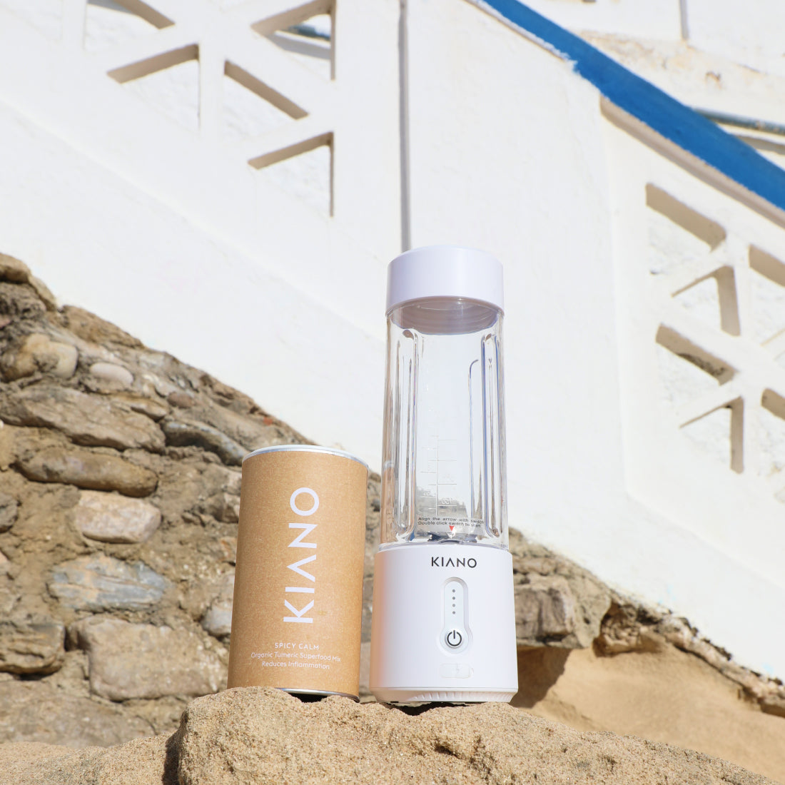 KIANO's Sleek Portable Blender: Your Solution for Nutritious Drinks on the Run