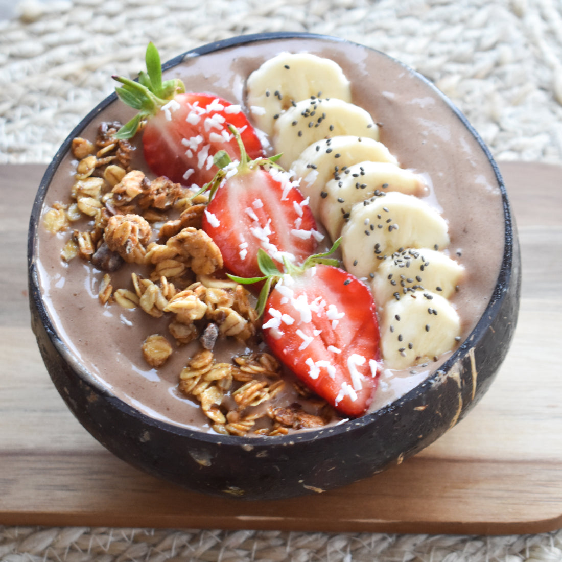 Start Your Day Smartly with KIANO's Brain-Boosting Magic Mushroom Chocolate in Breakfast Bowl