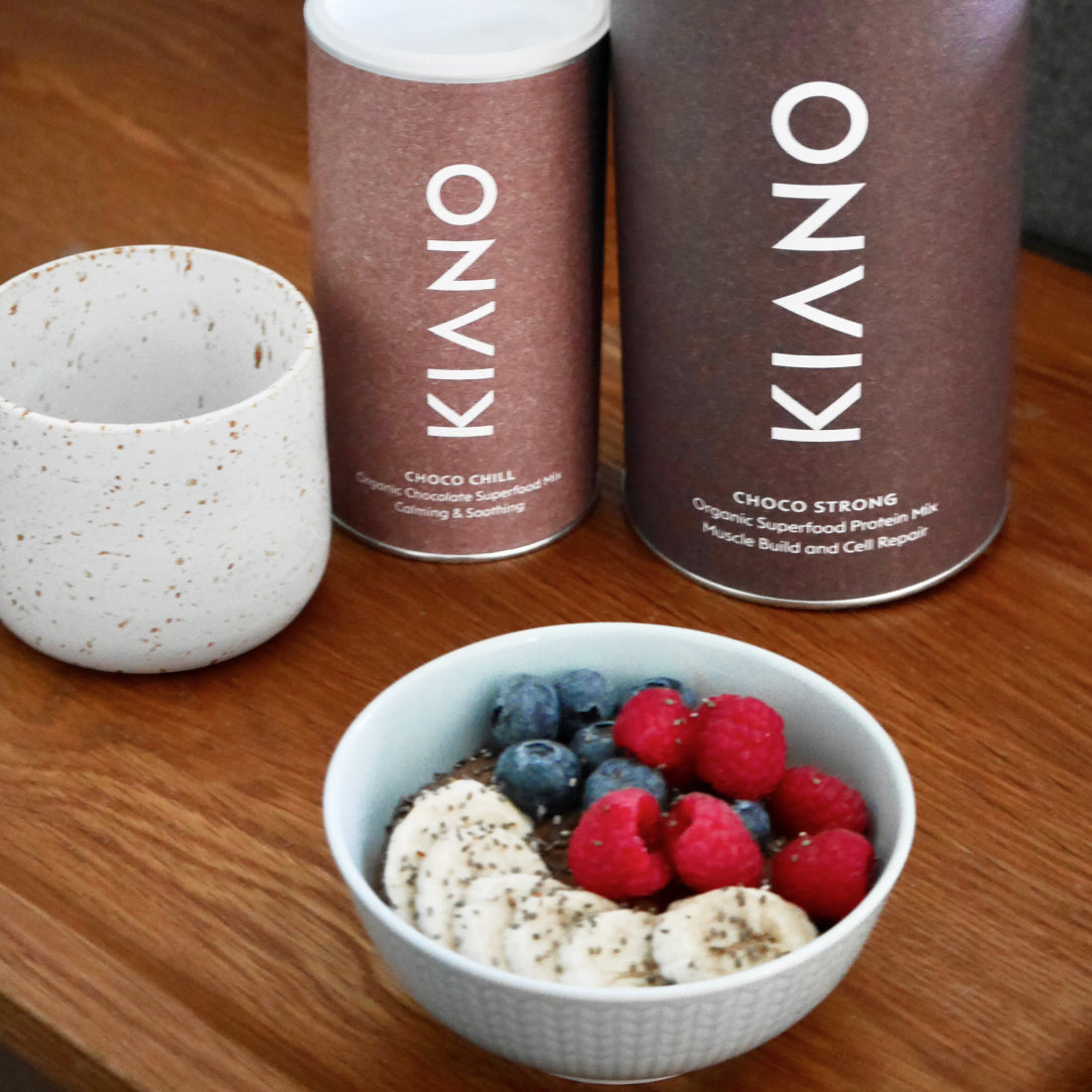 Indulge in a Healthy Chocolate Protein Parfait for Breakfast with KIANO