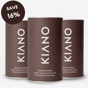 x3 Choco Strong Protein Powder - Vegan & Organic