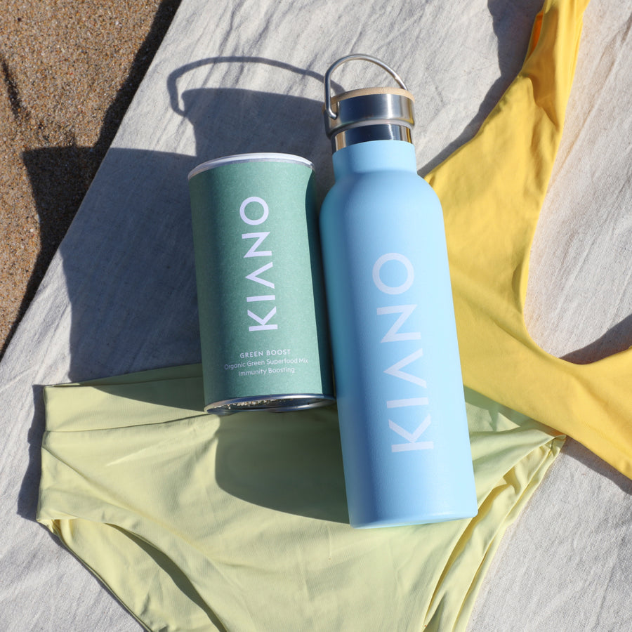 Elegant and Sturdy KIANO Metal Water Bottle for Everyday Hydration