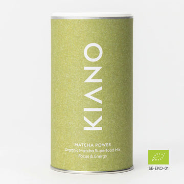Matcha power will get you focused with a inner calm KIANO